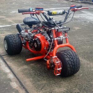 Orange mini trike