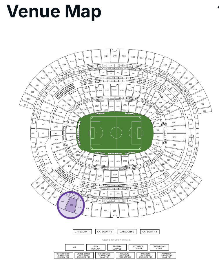 United States vs Paraguay - World Cup - Group D (Match 4)